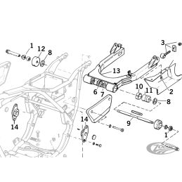 Swingarm Parts for Fxr